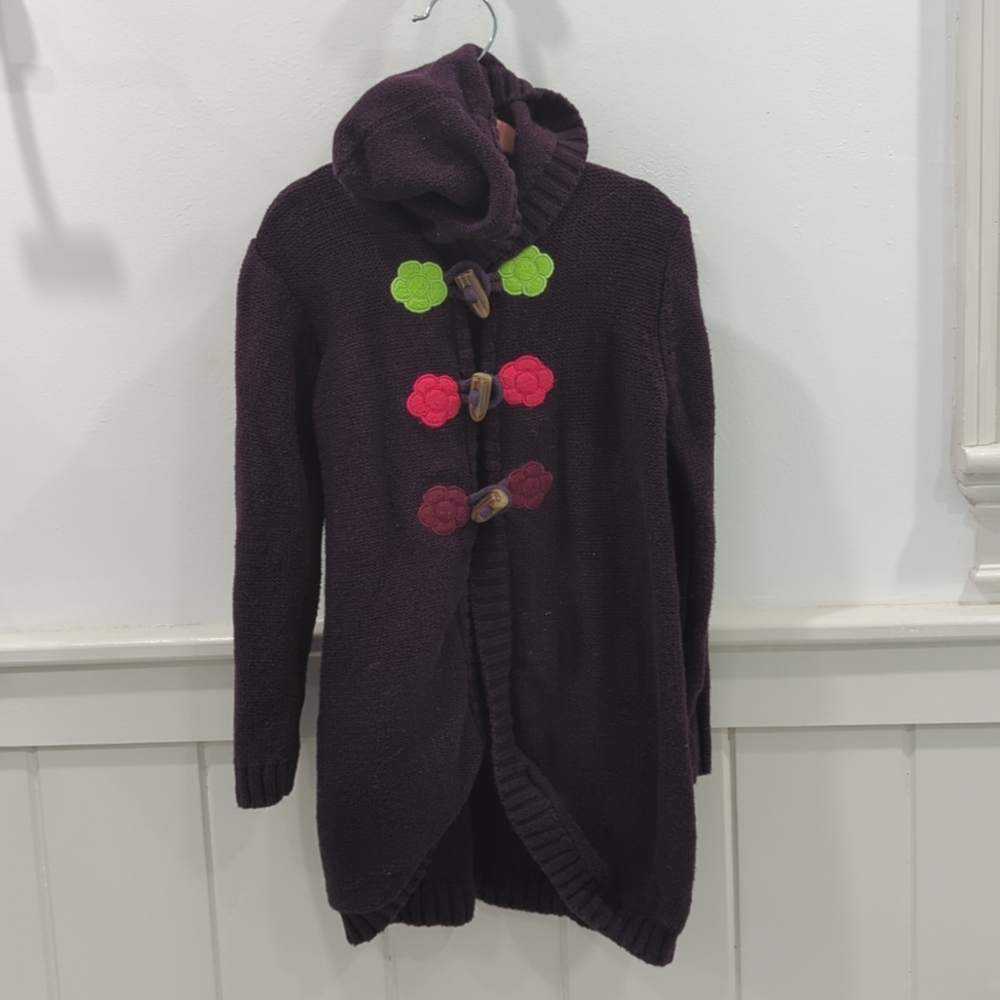 Crazy 8 hooded sweater sz 4
